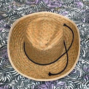 Straw Cowboy Hat - Perfect for Halloween